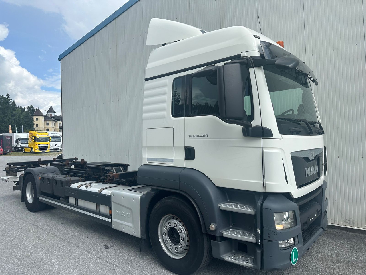 MAN TGS 18.400 Intarder / LBW / Webasto - Portacontenedore/ Intercambiable camión: foto 2 MAN TGS 18.400 Intarder / LBW / Webasto - Portacontenedore/ Intercambiable camión: foto 2