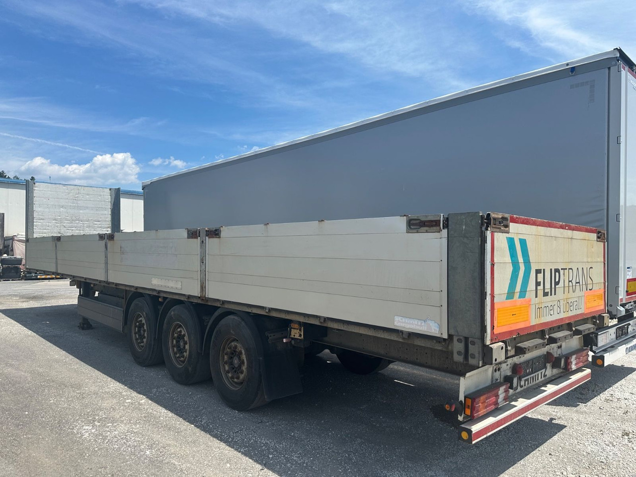 Schmitz Cargobull SCB 24 Bordwand 800 Lift - Semirremolque plataforma/ Caja abierta: foto 3 Schmitz Cargobull SCB 24 Bordwand 800 Lift - Semirremolque plataforma/ Caja abierta: foto 3