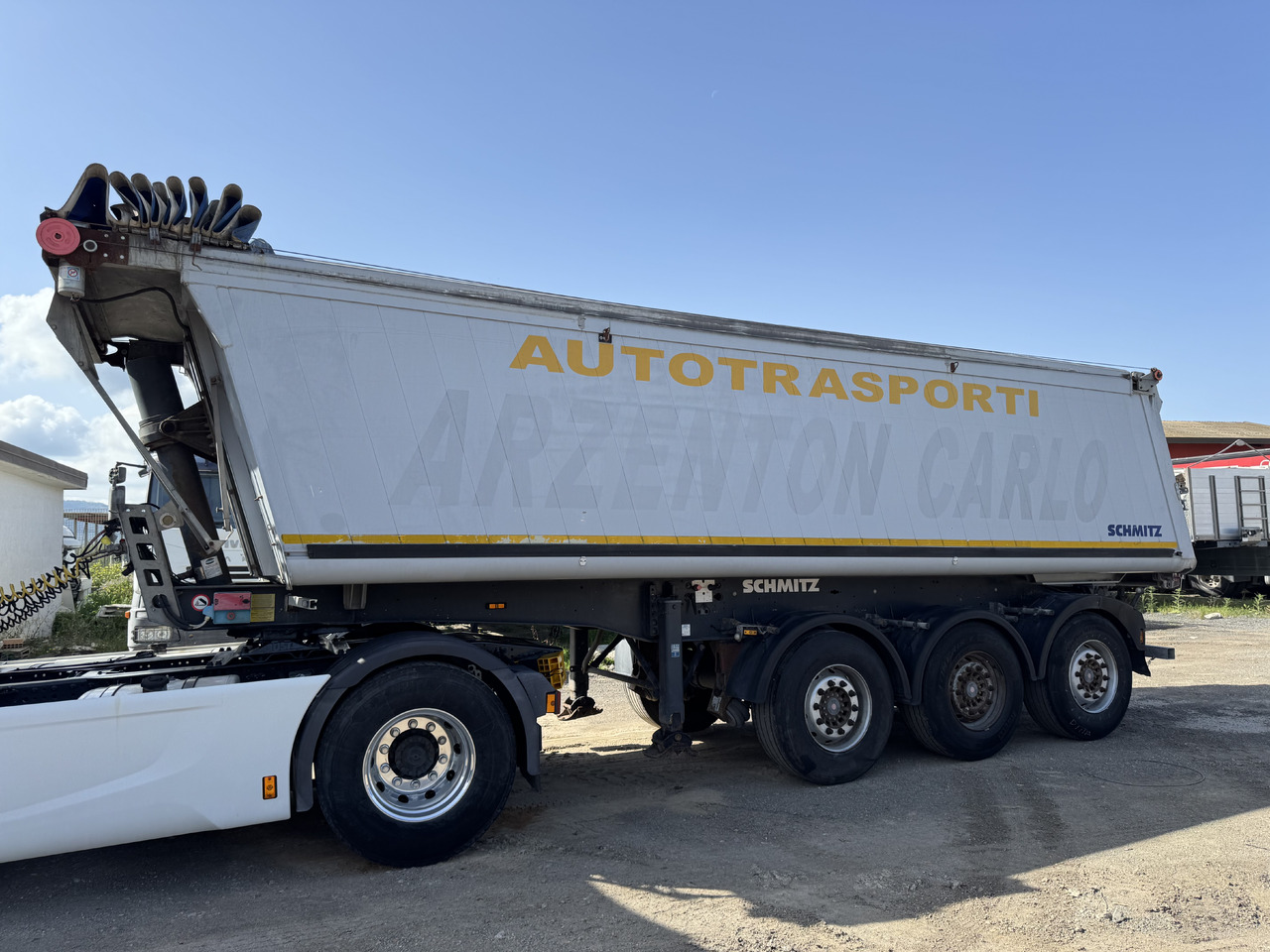SCHMITZ SR Ribaltabile Post. in Alluminio - Volquete semirremolque: foto 1 SCHMITZ SR Ribaltabile Post. in Alluminio - Volquete semirremolque: foto 1