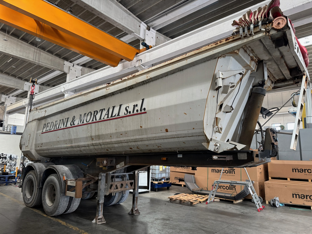 TECNOKAR T2GP Semirimorchio Ribaltabile Mezzo d'opera - Volquete semirremolque: foto 2 TECNOKAR T2GP Semirimorchio Ribaltabile Mezzo d'opera - Volquete semirremolque: foto 2