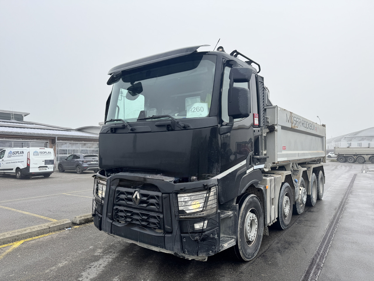 RENAULT C520 10x4 Moser - Volquete camión: foto 1 RENAULT C520 10x4 Moser - Volquete camión: foto 1