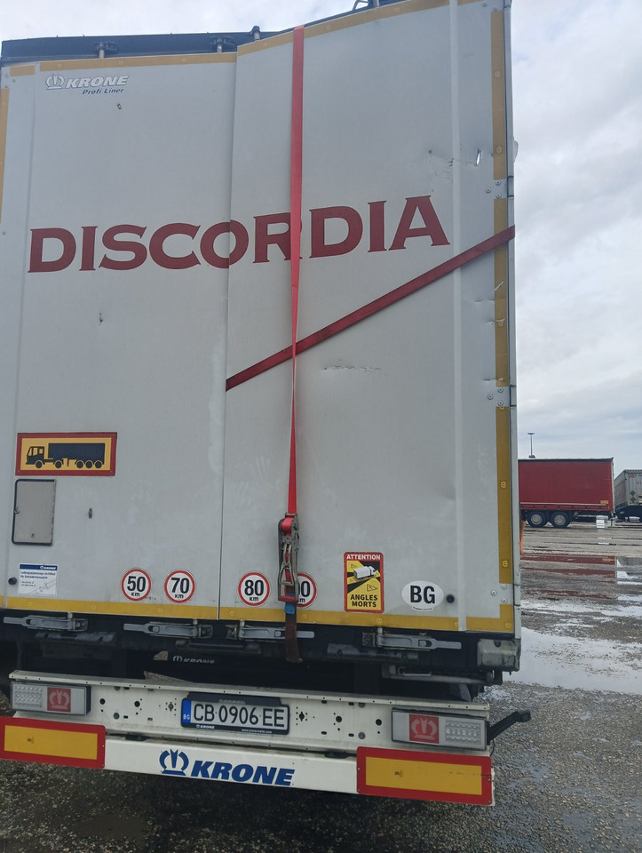KRONE located in Bari, Italy - damaged - Semirremolque lona: foto 1 KRONE located in Bari, Italy - damaged - Semirremolque lona: foto 1