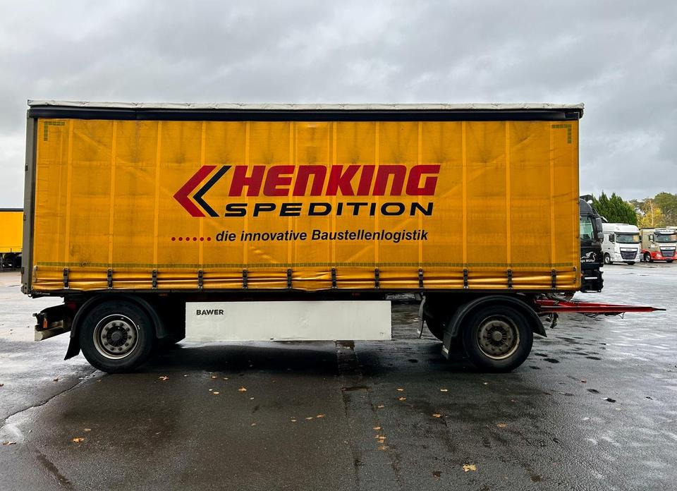 Anhänger + Krone + 2 Achsen + Scheibenbremse + EZ 2016 + TÜV - Remolque con toldo: foto 5 Anhänger + Krone + 2 Achsen + Scheibenbremse + EZ 2016 + TÜV - Remolque con toldo: foto 5