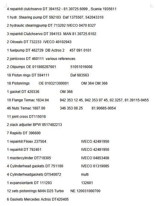 CWP Euroricambi 60170427 - Transmisión para Camión: foto 2 CWP Euroricambi 60170427 - Transmisión para Camión: foto 2