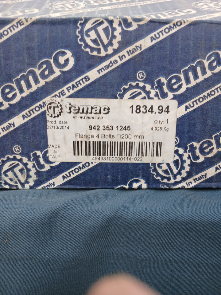 Temac Flange 1834.94 - Transmisión: foto 2 Temac Flange 1834.94 - Transmisión: foto 2