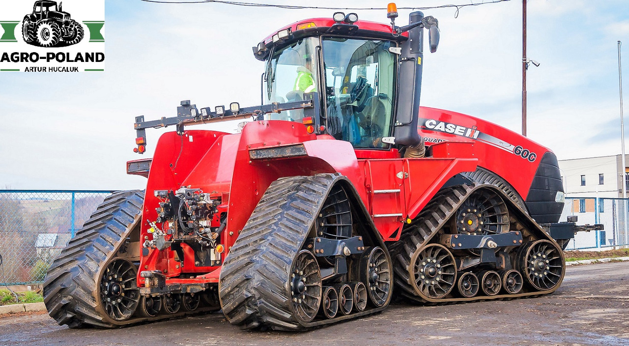 CASE IH QUADTRAC 600 - 2013 ROK - NOWE GĄSIENICE - AUTOPILOT - Tractor: foto 3 CASE IH QUADTRAC 600 - 2013 ROK - NOWE GĄSIENICE - AUTOPILOT - Tractor: foto 3