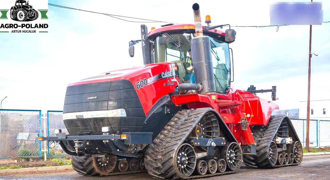 CASE IH QUADTRAC 600 - 2013 ROK - NOWE GĄSIENICE - AUTOPILOT - Tractor: foto 1 CASE IH QUADTRAC 600 - 2013 ROK - NOWE GĄSIENICE - AUTOPILOT - Tractor: foto 1