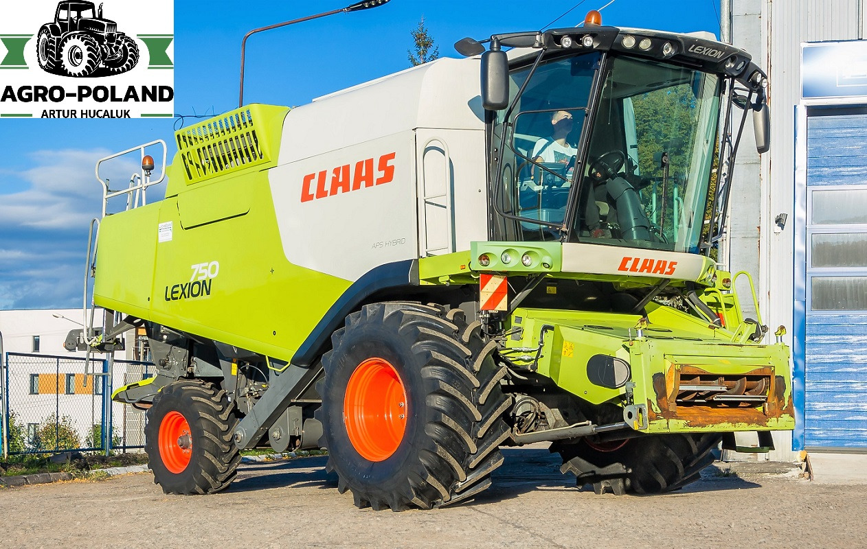 CLAAS LEXION 750 - 2012 ROK - 1650 h - 7.5 M - Cosechadora de granos: foto 1 CLAAS LEXION 750 - 2012 ROK - 1650 h - 7.5 M - Cosechadora de granos: foto 1