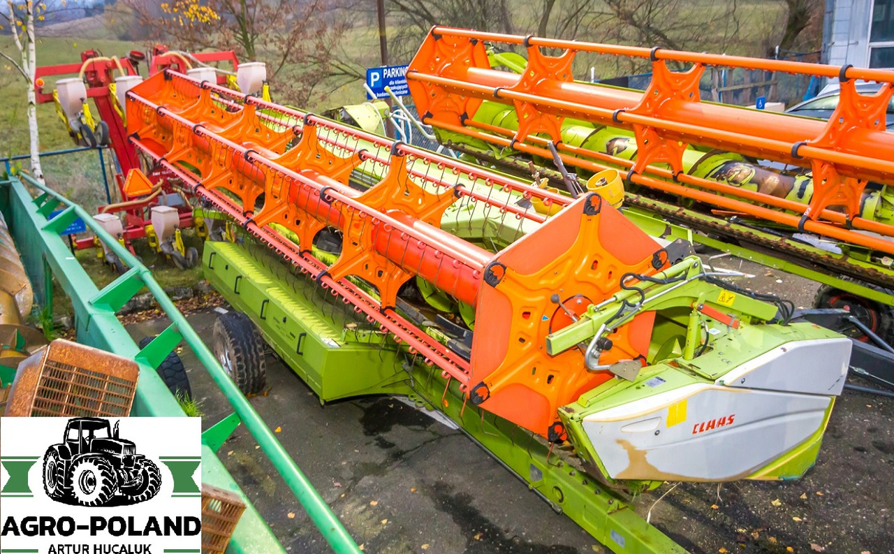 CLAAS VARIO 750 (NOWY MODEL)- 2013 ROK + WÓZEK + KOSY BOCZNE - Cabezal de grano: foto 1 CLAAS VARIO 750 (NOWY MODEL)- 2013 ROK + WÓZEK + KOSY BOCZNE - Cabezal de grano: foto 1