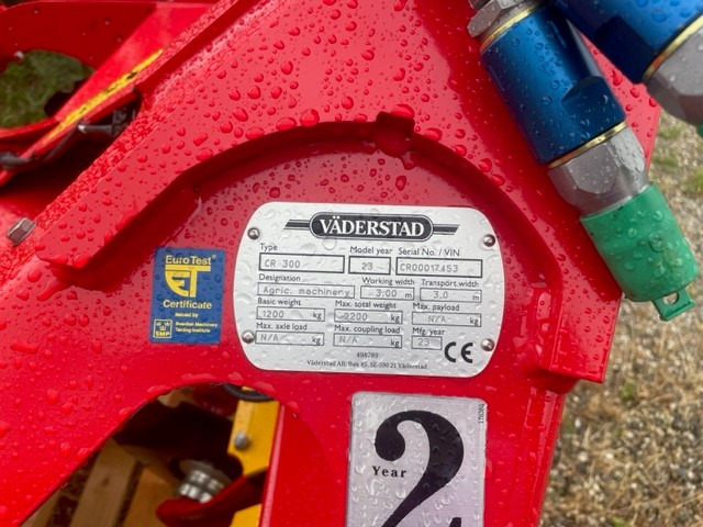 VÄDERSTAD Carrier 300 - Rastras: foto 3 VÄDERSTAD Carrier 300 - Rastras: foto 3