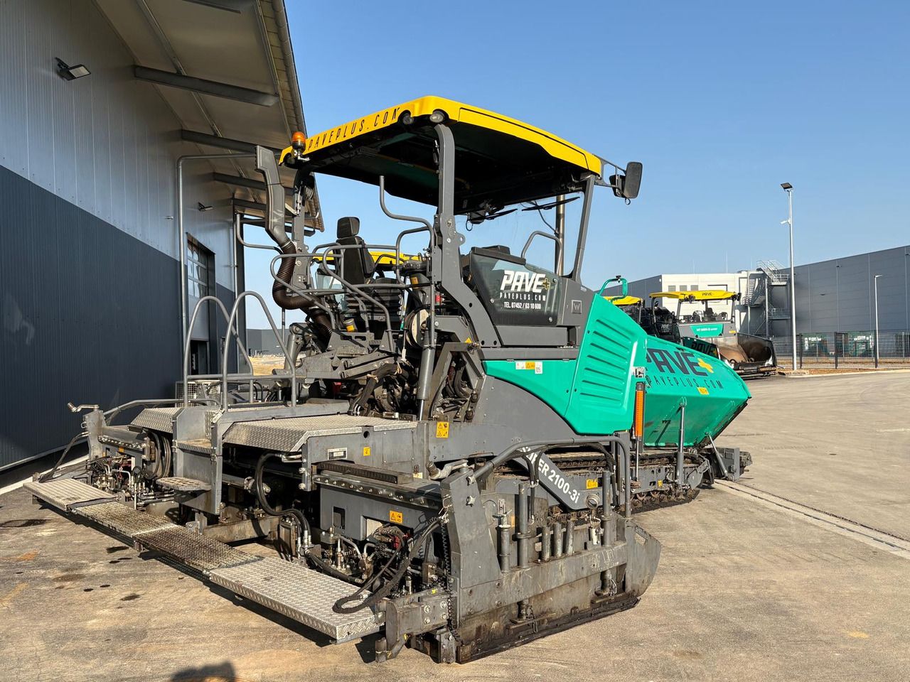 VÖGELE SUPER 2100-3i - Pavimentadora de asfalto: foto 4 VÖGELE SUPER 2100-3i - Pavimentadora de asfalto: foto 4