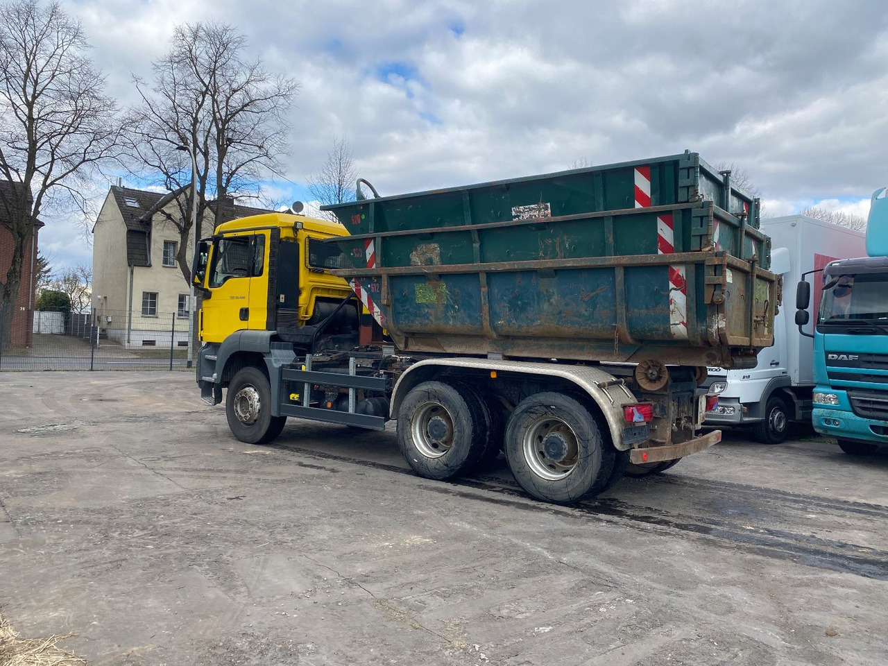 Contenedor de gancho Hüllenkremer 6 cbm Stahlcontainer stapelbar: foto 1