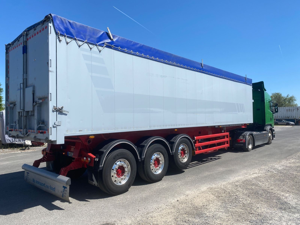 Stas Getreidekipper S300CX/ 57 cbm/ Hydr.+elektr.Hydr - Volquete semirremolque: foto 3 Stas Getreidekipper S300CX/ 57 cbm/ Hydr.+elektr.Hydr - Volquete semirremolque: foto 3