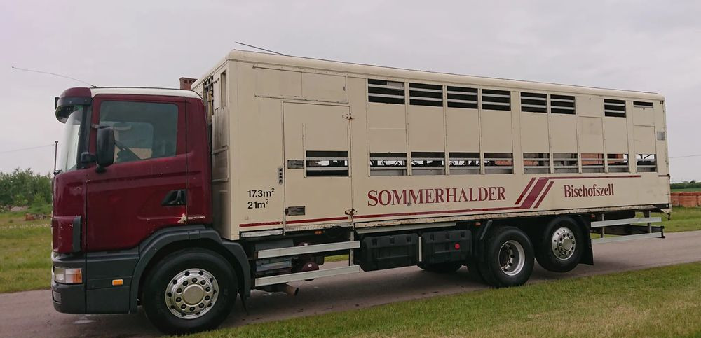 Scania 124 420 Do żywca - Transporte de ganado camión: foto 5 Scania 124 420 Do żywca - Transporte de ganado camión: foto 5