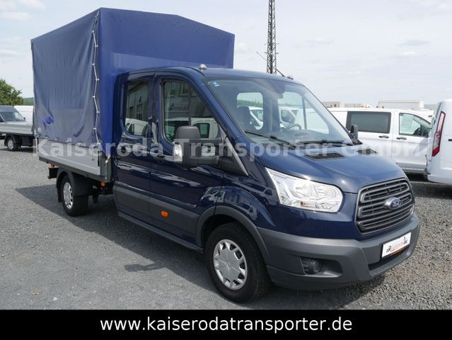 Ford Transit 350 L3 HA DoKa 7-Si. Pr.-Plane Klima AHK - Furgoneta con caja de lona: foto 3 Ford Transit 350 L3 HA DoKa 7-Si. Pr.-Plane Klima AHK - Furgoneta con caja de lona: foto 3