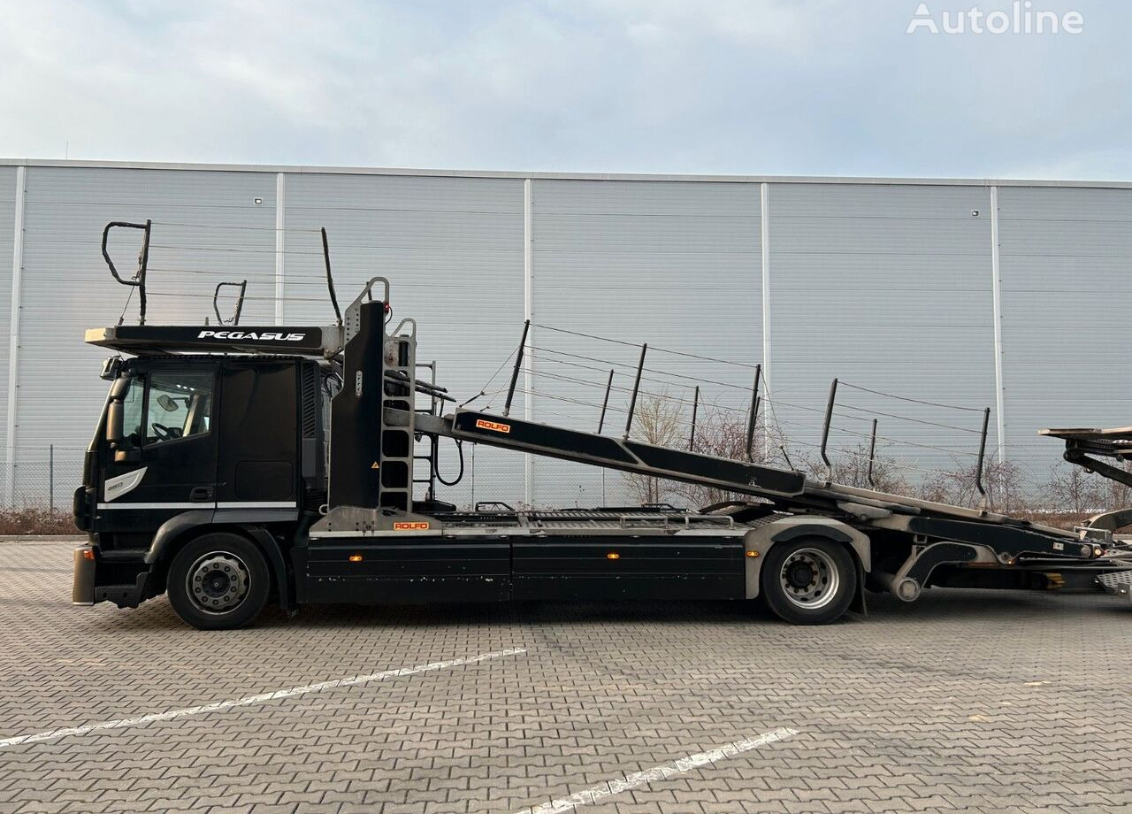 IVECO Stralis 460 + car transporter trailer - Portavehículos camión: foto 2 IVECO Stralis 460 + car transporter trailer - Portavehículos camión: foto 2