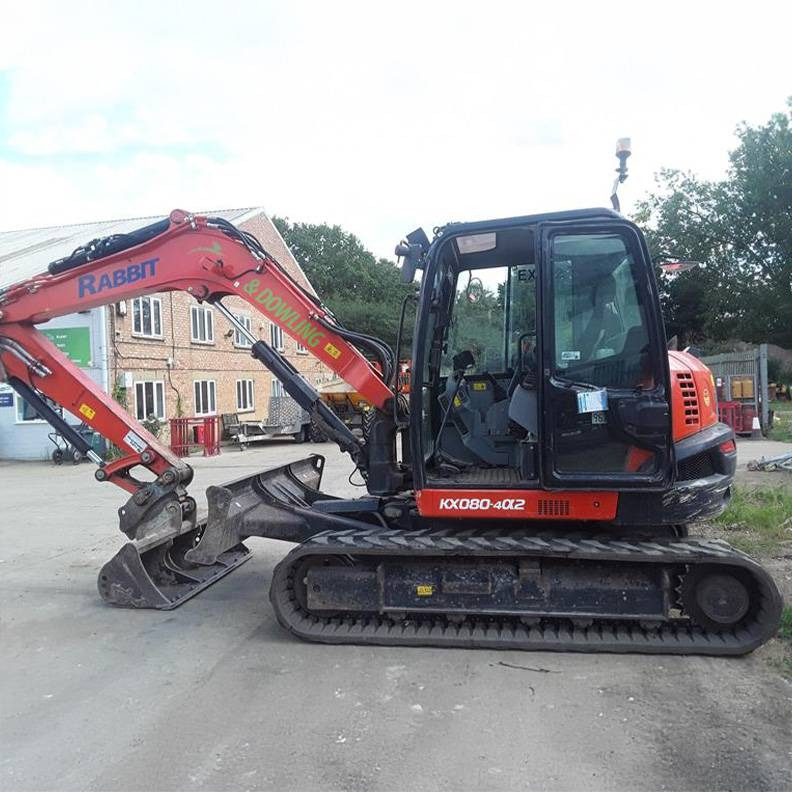 Kubota KX080-4a2 - Miniexcavadora: foto 1 Kubota KX080-4a2 - Miniexcavadora: foto 1