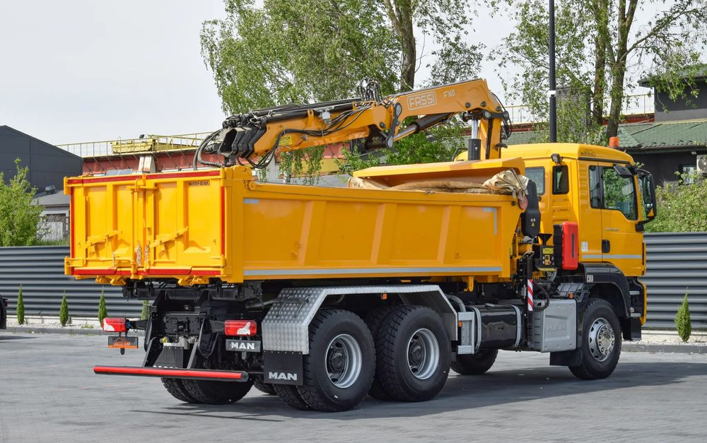 MAN TGS 26.400 / 6x4 / EURO 6 / UDT / HDS FASSI 165 / WYSUW x3 / ROTATOR / CHWYTAK / STEROWANIE RADIOWE / WZMOCNIONA RAMA / WYWROTKA / HYDROBURTA / AUTOMAT / 2017 / NOWE OPONY - 100% / NISKI PRZEBIEG - Volquete camión: foto 5 MAN TGS 26.400 / 6x4 / EURO 6 / UDT / HDS FASSI 165 / WYSUW x3 / ROTATOR / CHWYTAK / STEROWANIE RADIOWE / WZMOCNIONA RAMA / WYWROTKA / HYDROBURTA / AUTOMAT / 2017 / NOWE OPONY - 100% / NISKI PRZEBIEG - Volquete camión: foto 5