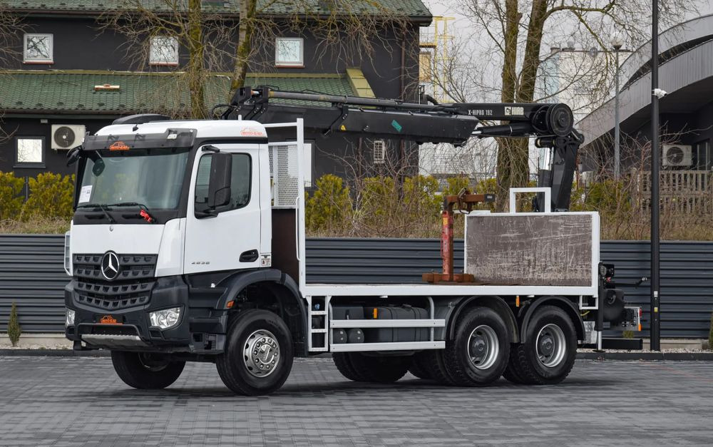 Mercedes-Benz AROCS 2636 / 6x4 / HIAB X-HIPRO 192 E-3 / WYSUW x3 / ROTATOR / STEROWANIE RADIOWE / UDT / PODPORY HYDRAULICZNE / AUTOMAT / KAMERA COFANIA / NISKI PRZEBIEG / SPROWADZONY - Otros: foto 1 Mercedes-Benz AROCS 2636 / 6x4 / HIAB X-HIPRO 192 E-3 / WYSUW x3 / ROTATOR / STEROWANIE RADIOWE / UDT / PODPORY HYDRAULICZNE / AUTOMAT / KAMERA COFANIA / NISKI PRZEBIEG / SPROWADZONY - Otros: foto 1