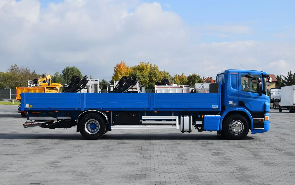 Scania P250 / EURO 6 / SKRZYNIA 7.8 M / WINDA DHOLLANDIA / PODUSZKI NA TYLNEJ OSI / RETARDER / KLIMA / TEMPOMAT / SERWISOWANY / SPROWADZONY - Camión caja abierta: foto 4 Scania P250 / EURO 6 / SKRZYNIA 7.8 M / WINDA DHOLLANDIA / PODUSZKI NA TYLNEJ OSI / RETARDER / KLIMA / TEMPOMAT / SERWISOWANY / SPROWADZONY - Camión caja abierta: foto 4