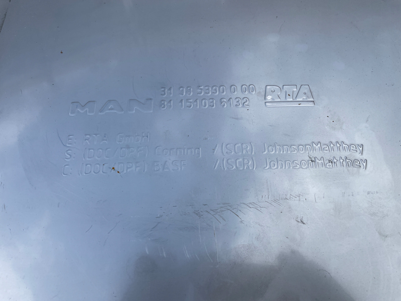 KATALIZATOR MAN TGX TGS EURO 6 DPF TŁUMIK WYDECH 81151036132 - Tubo de escape para Camión: foto 5 KATALIZATOR MAN TGX TGS EURO 6 DPF TŁUMIK WYDECH 81151036132 - Tubo de escape para Camión: foto 5