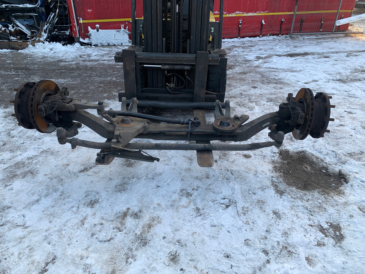 OŚ PRZEDNIA MERCEDES ACTROS MP4 ANTOS F-8.0/C22.5 - Eje delantero para Camión: foto 1 OŚ PRZEDNIA MERCEDES ACTROS MP4 ANTOS F-8.0/C22.5 - Eje delantero para Camión: foto 1