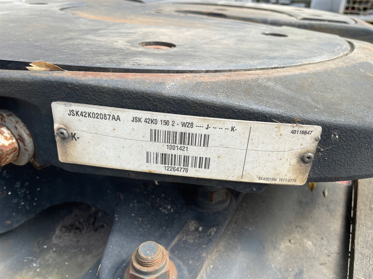 SIODŁO JOST MERCEDES ACTROS MP4 MP 4 A9603170021 - Carrocería y exterior para Camión: foto 3 SIODŁO JOST MERCEDES ACTROS MP4 MP 4 A9603170021 - Carrocería y exterior para Camión: foto 3