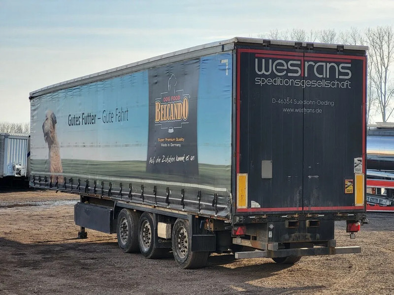 Krone SD Forklift Lift+Lenkachse Kooiaap Palettenkasten SAF Sliding Roof 2015 - Semirremolque lona: foto 3 Krone SD Forklift Lift+Lenkachse Kooiaap Palettenkasten SAF Sliding Roof 2015 - Semirremolque lona: foto 3