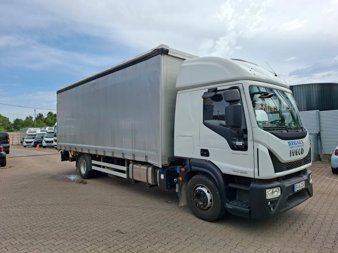 Iveco ML140-280PR, FFH, LBW, Klima, Schiebeplane, AHK - Camión lona: foto 1 Iveco ML140-280PR, FFH, LBW, Klima, Schiebeplane, AHK - Camión lona: foto 1