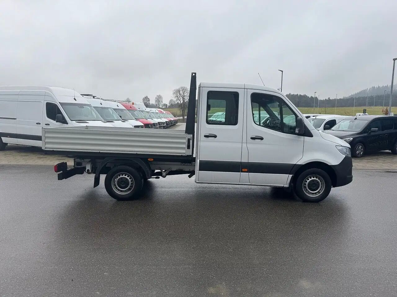 Mercedes-Benz Sprinter 314 CDI Lang DoKa Pritsche Klima AHK - Caja abierta furgoneta, Furgoneta combi: foto 4 Mercedes-Benz Sprinter 314 CDI Lang DoKa Pritsche Klima AHK - Caja abierta furgoneta, Furgoneta combi: foto 4