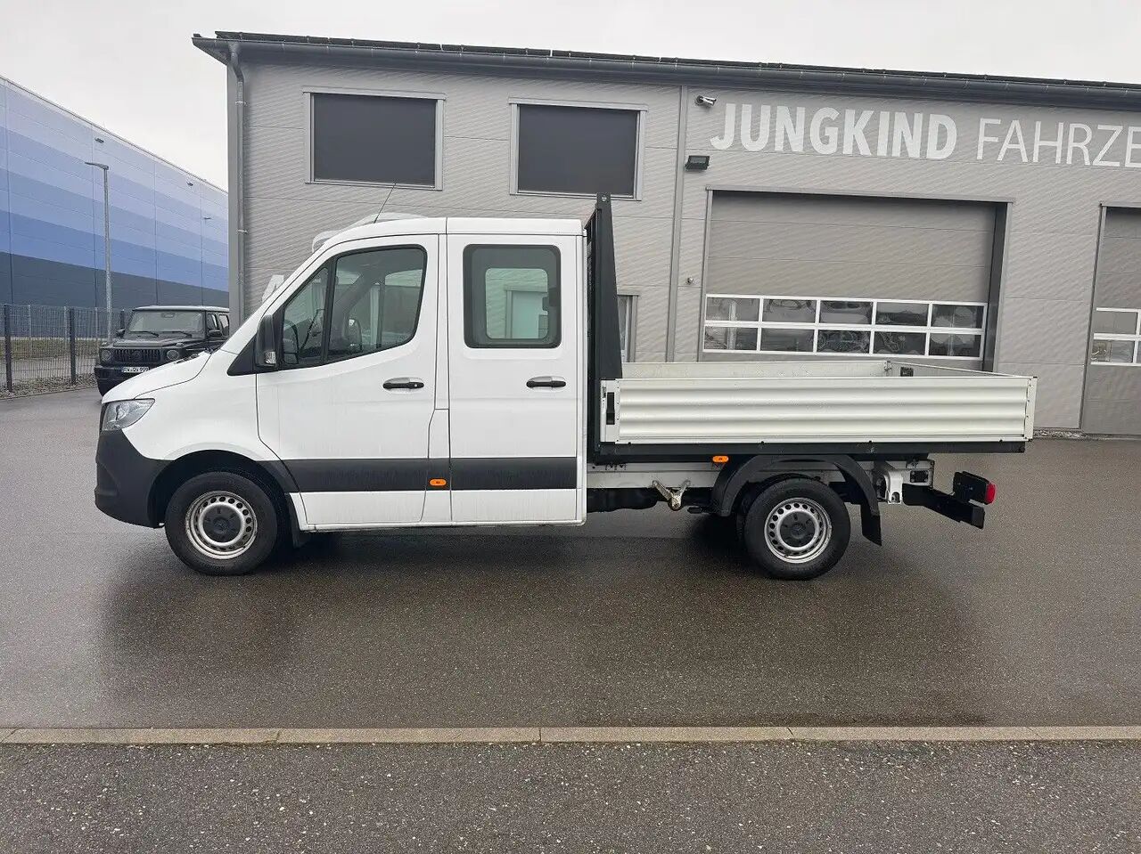 Mercedes-Benz Sprinter 314 CDI Lang DoKa Pritsche Klima AHK - Caja abierta furgoneta, Furgoneta combi: foto 3 Mercedes-Benz Sprinter 314 CDI Lang DoKa Pritsche Klima AHK - Caja abierta furgoneta, Furgoneta combi: foto 3