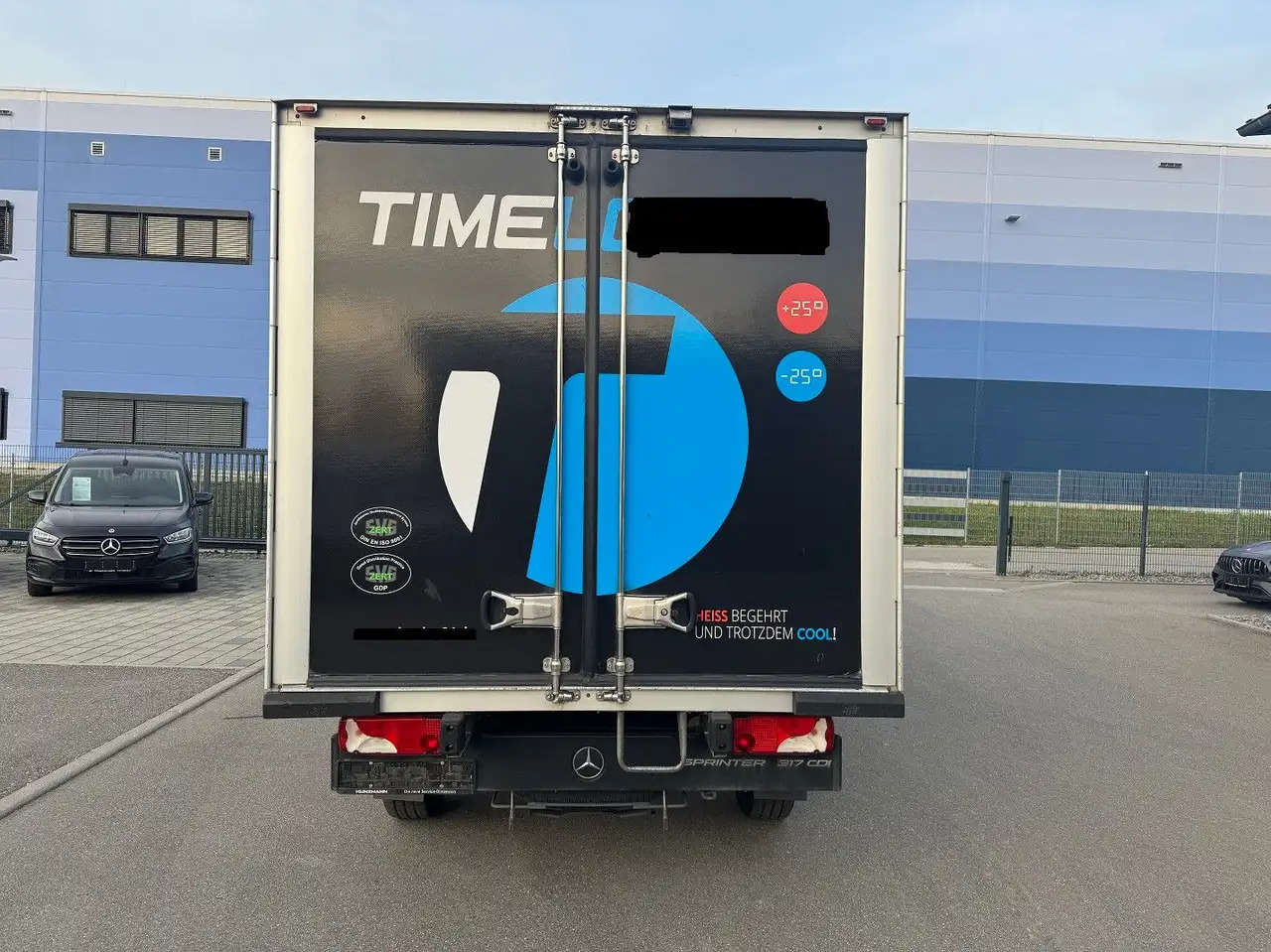 Mercedes-Benz Sprinter 317 CDI Lang Tiefkühlkoffer Carrier - Frigorífico furgoneta: foto 4 Mercedes-Benz Sprinter 317 CDI Lang Tiefkühlkoffer Carrier - Frigorífico furgoneta: foto 4