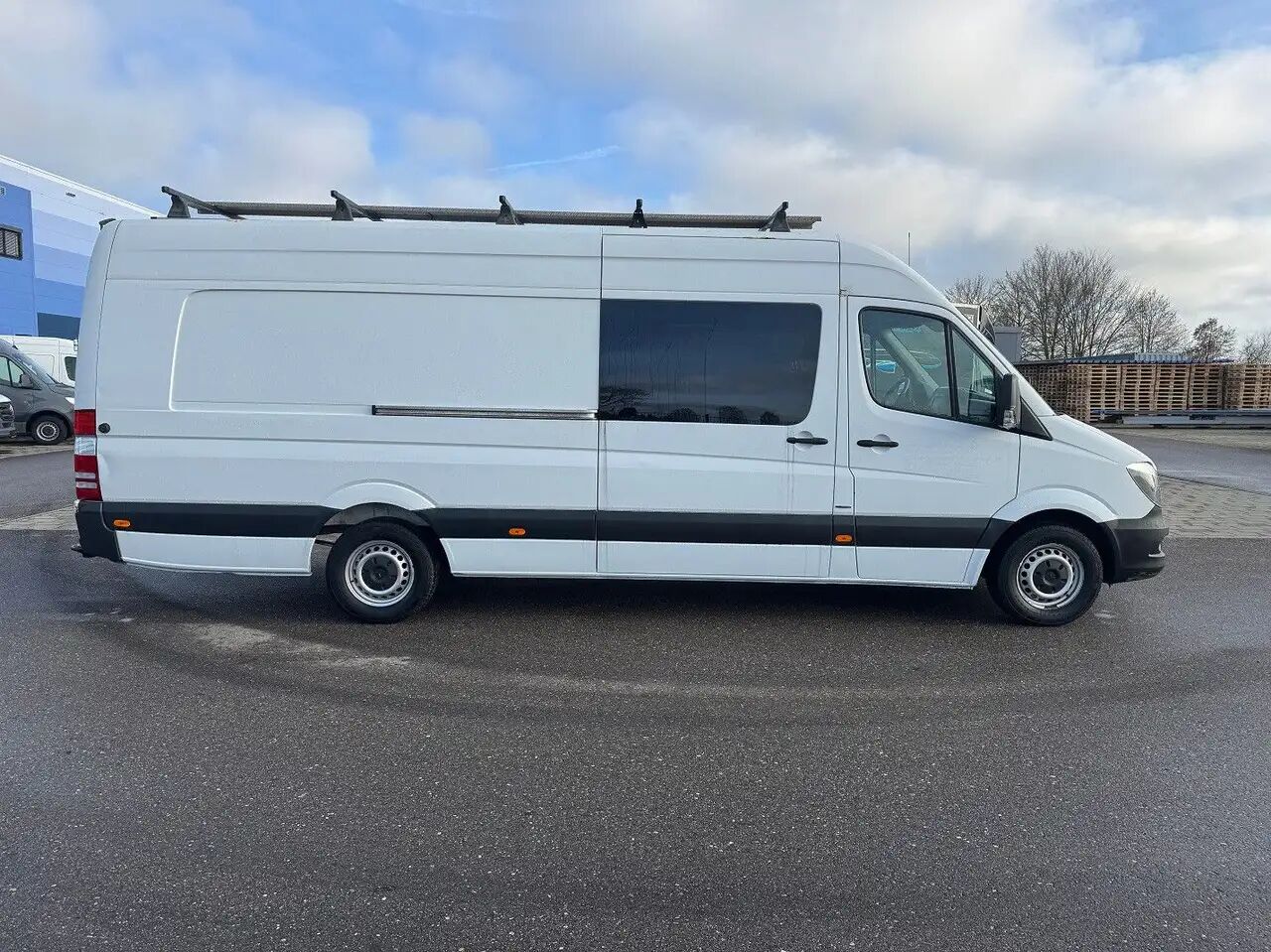 Mercedes-Benz Sprinter 319 CDI Maxi Lang XXL Extralang Mixto - Furgón, Furgoneta combi: foto 4 Mercedes-Benz Sprinter 319 CDI Maxi Lang XXL Extralang Mixto - Furgón, Furgoneta combi: foto 4