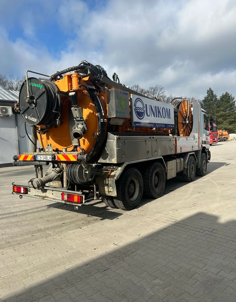 Mercedes-Benz ACTROS 3243 KAISER AQUASTER WUKO - Limpieza de alcantarillado: foto 4 Mercedes-Benz ACTROS 3243 KAISER AQUASTER WUKO - Limpieza de alcantarillado: foto 4