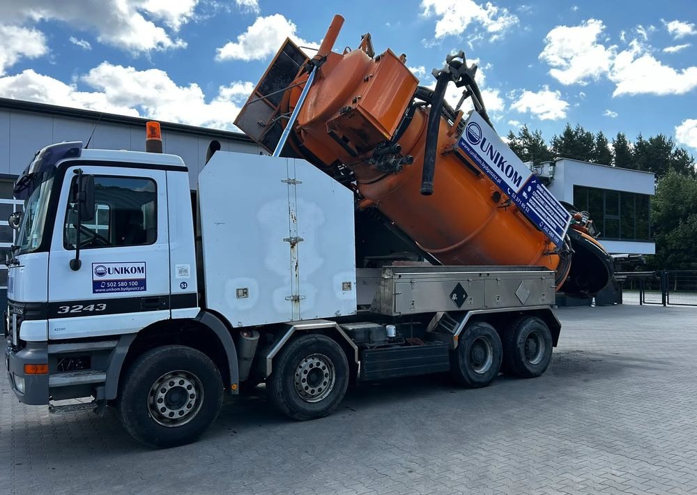 Mercedes-Benz ACTROS 3243 KAISER AQUASTER WUKO - Limpieza de alcantarillado: foto 1 Mercedes-Benz ACTROS 3243 KAISER AQUASTER WUKO - Limpieza de alcantarillado: foto 1