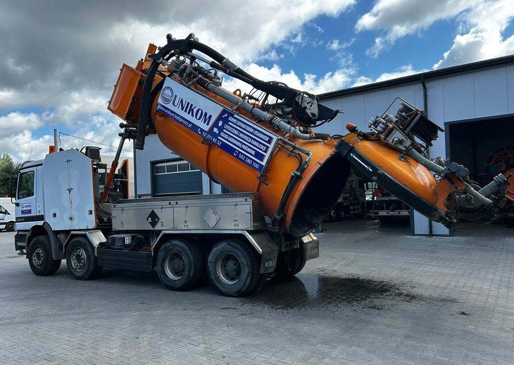 Mercedes-Benz ACTROS 3243 KAISER AQUASTER WUKO - Limpieza de alcantarillado: foto 2 Mercedes-Benz ACTROS 3243 KAISER AQUASTER WUKO - Limpieza de alcantarillado: foto 2