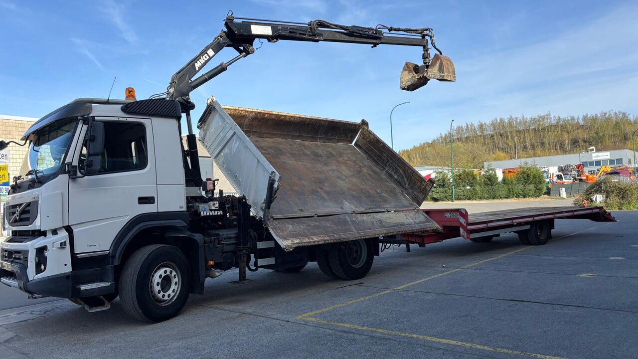 VOLVO FMX 12 350 - Volquete camión, Camión grúa: foto 1 VOLVO FMX 12 350 - Volquete camión, Camión grúa: foto 1