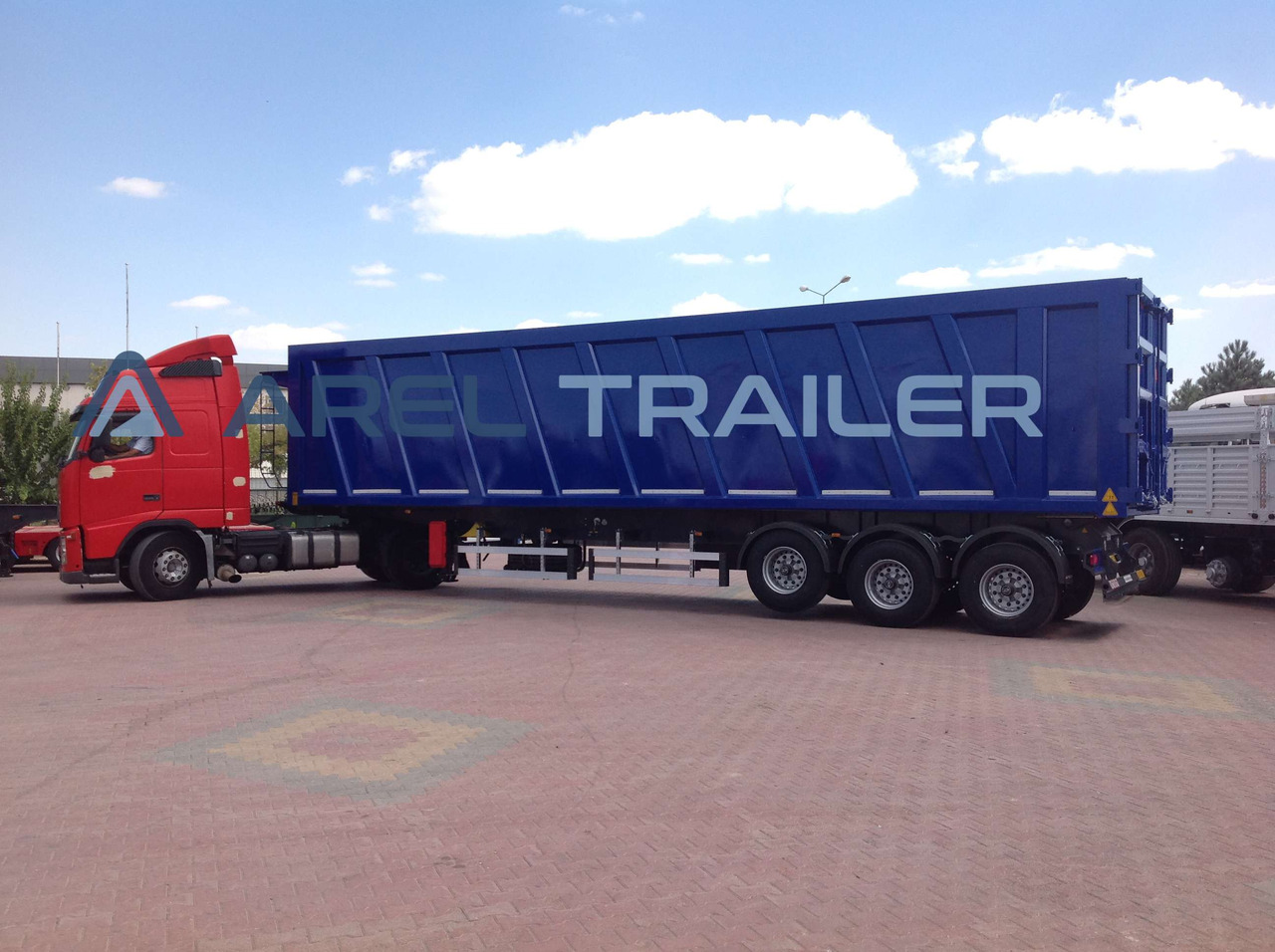 AREL TRAILER 50 M3 - 85 M3 SCRAP TIPPER TRAILER - Volquete semirremolque: foto 2 AREL TRAILER 50 M3 - 85 M3 SCRAP TIPPER TRAILER - Volquete semirremolque: foto 2