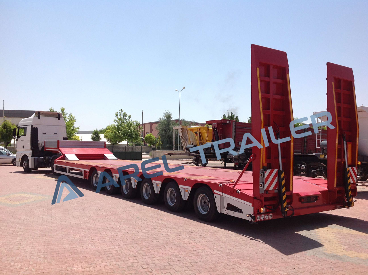 AREL TRAILER 6 AXLE LOWBED TRAILER - Góndola rebajadas semirremolque: foto 4 AREL TRAILER 6 AXLE LOWBED TRAILER - Góndola rebajadas semirremolque: foto 4