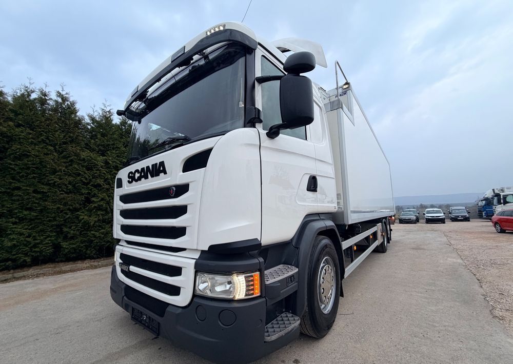 Scania Scania G 490 / CHŁODNIA + WINDA / 23 PALETY / EURO6 / OŚ SKRĘTNA / CARRIER 850 / ASO - Frigorífico camión: foto 1 Scania Scania G 490 / CHŁODNIA + WINDA / 23 PALETY / EURO6 / OŚ SKRĘTNA / CARRIER 850 / ASO - Frigorífico camión: foto 1