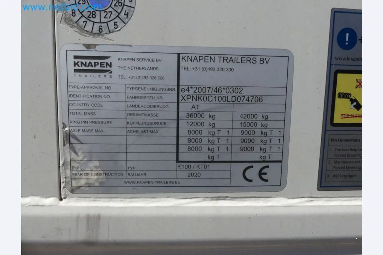 KNAPEN K100 - Semirremolque: foto 4 KNAPEN K100 - Semirremolque: foto 4