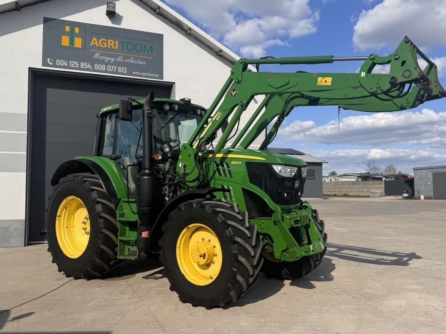 John Deere 6155 M - Tractor: foto 1 John Deere 6155 M - Tractor: foto 1