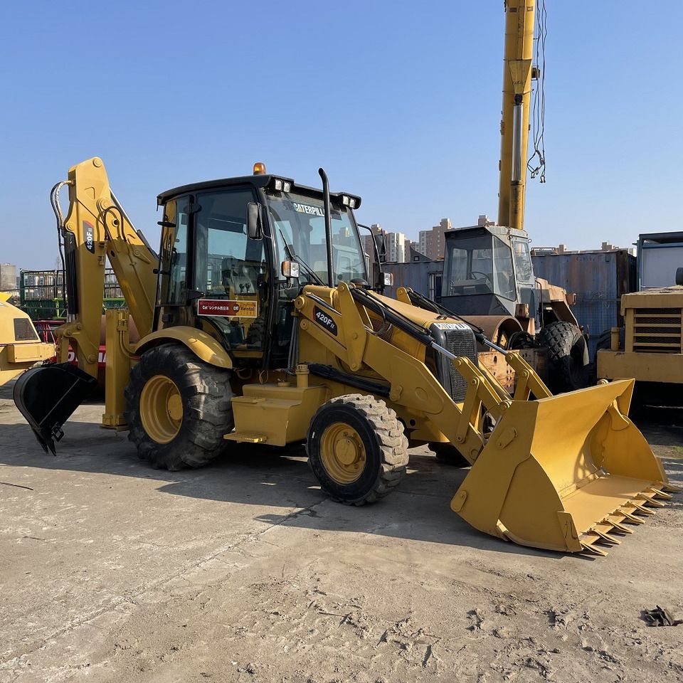 CATERPILLAR CAT 420F2 backhoe loader - Retroexcavadora: foto 1 CATERPILLAR CAT 420F2 backhoe loader - Retroexcavadora: foto 1