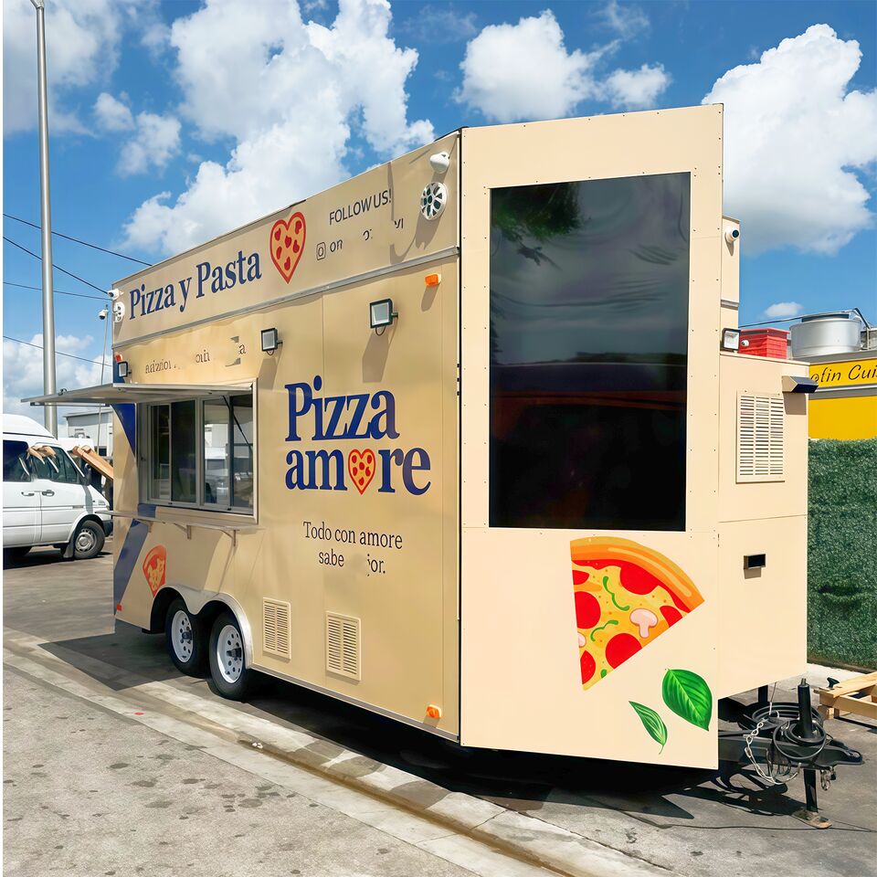 Maichi Mobile Kitchen Food Trailer Full Equipment BBQ Pizza Food Truck Fast Food - Remolque venta ambulante: foto 2 Maichi Mobile Kitchen Food Trailer Full Equipment BBQ Pizza Food Truck Fast Food - Remolque venta ambulante: foto 2