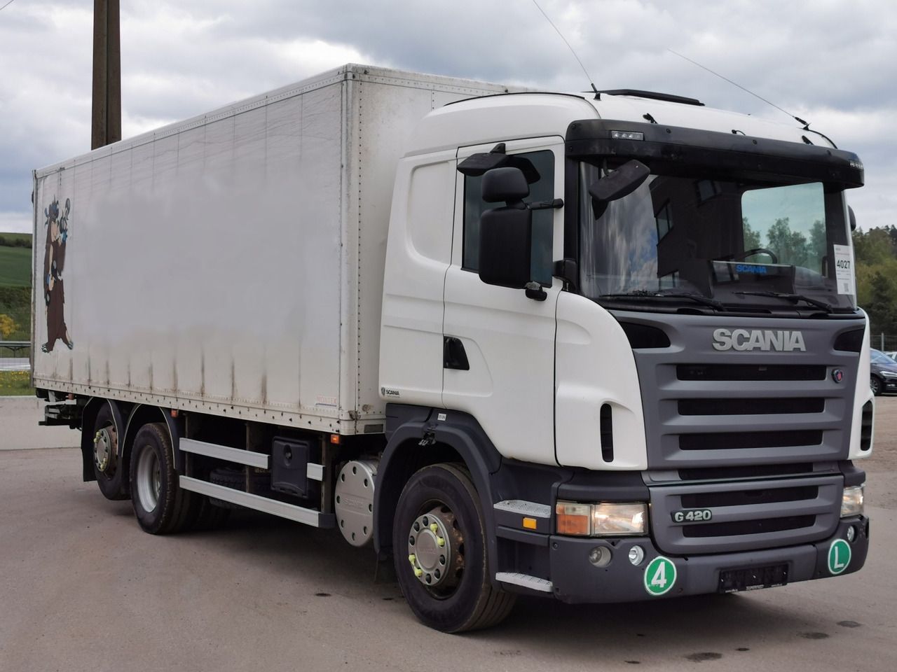 SCANIA G420 LB 6X2 EURO 4 RETARDER - Camión caja cerrada: foto 3 SCANIA G420 LB 6X2 EURO 4 RETARDER - Camión caja cerrada: foto 3