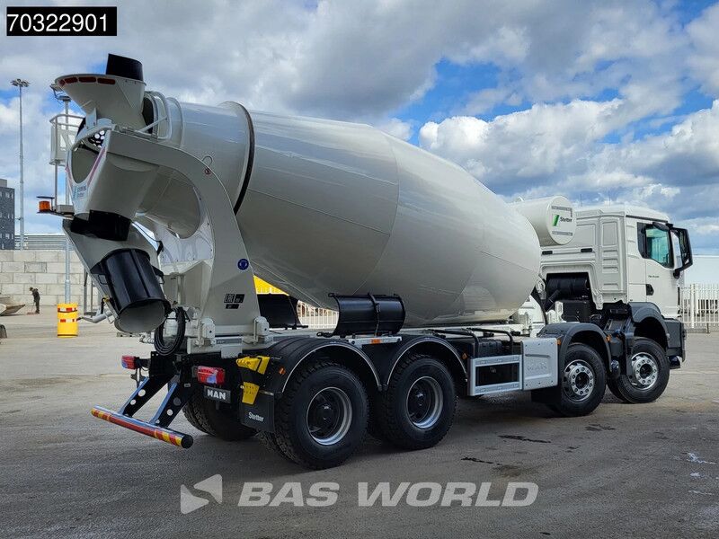 MAN TGS 41.440 8X4 NEW! 12m3 Stetter Mixer Big-Axle Steelsuspension Automatic Euro 6 - Camión hormigonera: foto 5 MAN TGS 41.440 8X4 NEW! 12m3 Stetter Mixer Big-Axle Steelsuspension Automatic Euro 6 - Camión hormigonera: foto 5