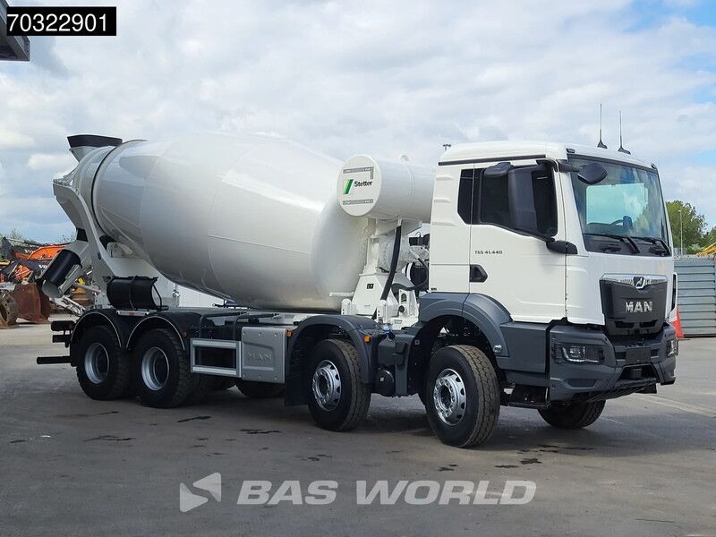 MAN TGS 41.440 8X4 NEW! 12m3 Stetter Mixer Big-Axle Steelsuspension Automatic Euro 6 - Camión hormigonera: foto 3 MAN TGS 41.440 8X4 NEW! 12m3 Stetter Mixer Big-Axle Steelsuspension Automatic Euro 6 - Camión hormigonera: foto 3
