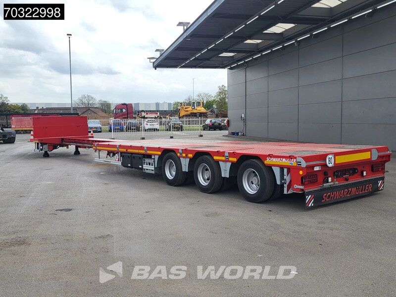 Schwarzmüller 3 axles NEW! 3x Steering Axles SAF Extendable - Góndola rebajadas semirremolque: foto 2 Schwarzmüller 3 axles NEW! 3x Steering Axles SAF Extendable - Góndola rebajadas semirremolque: foto 2