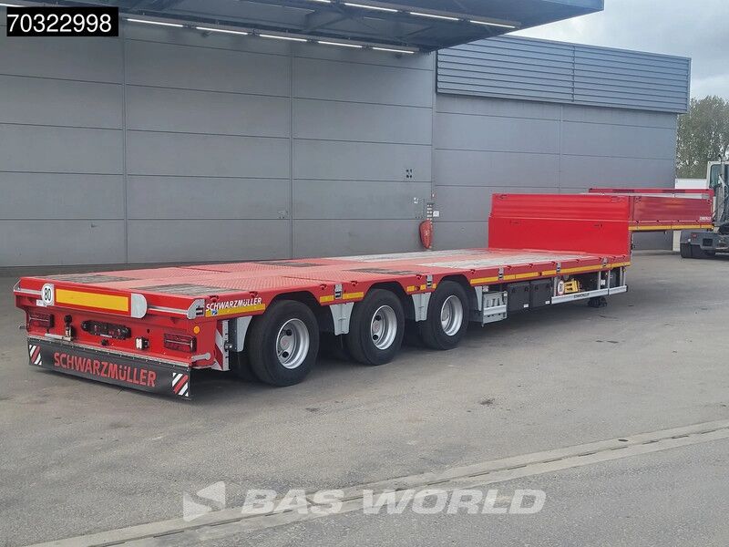 Schwarzmüller 3 axles NEW! 3x Steering Axles SAF Extendable - Góndola rebajadas semirremolque: foto 5 Schwarzmüller 3 axles NEW! 3x Steering Axles SAF Extendable - Góndola rebajadas semirremolque: foto 5