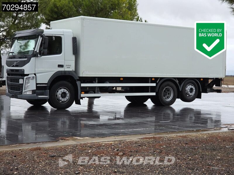 Volvo FM 330 FM 6X2 Camión holandés - ITV Neerlandesa (APK) - Eje elevable - Plataforma elevadora trasera - Automático - Euro 6 - Camión caja cerrada: foto 1 Volvo FM 330 FM 6X2 Camión holandés - ITV Neerlandesa (APK) - Eje elevable - Plataforma elevadora trasera - Automático - Euro 6 - Camión caja cerrada: foto 1